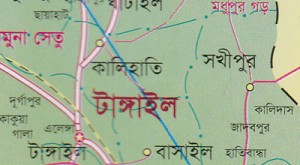 tangail map